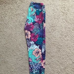 Lularoe Disney One Size OS Ursula Leggings